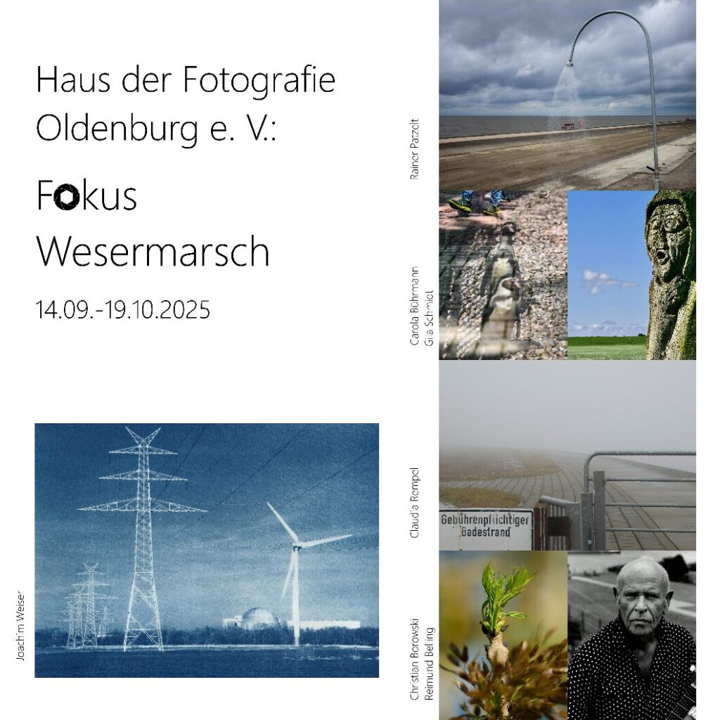 Ausstellung im Jan Oeltjen Künstlerhaus in Jaderberg vom 14.9. bis zum 19.10.2025 jeweils Samstags und Sonntags von 15 - 18 Uhr. Eintritt frei.